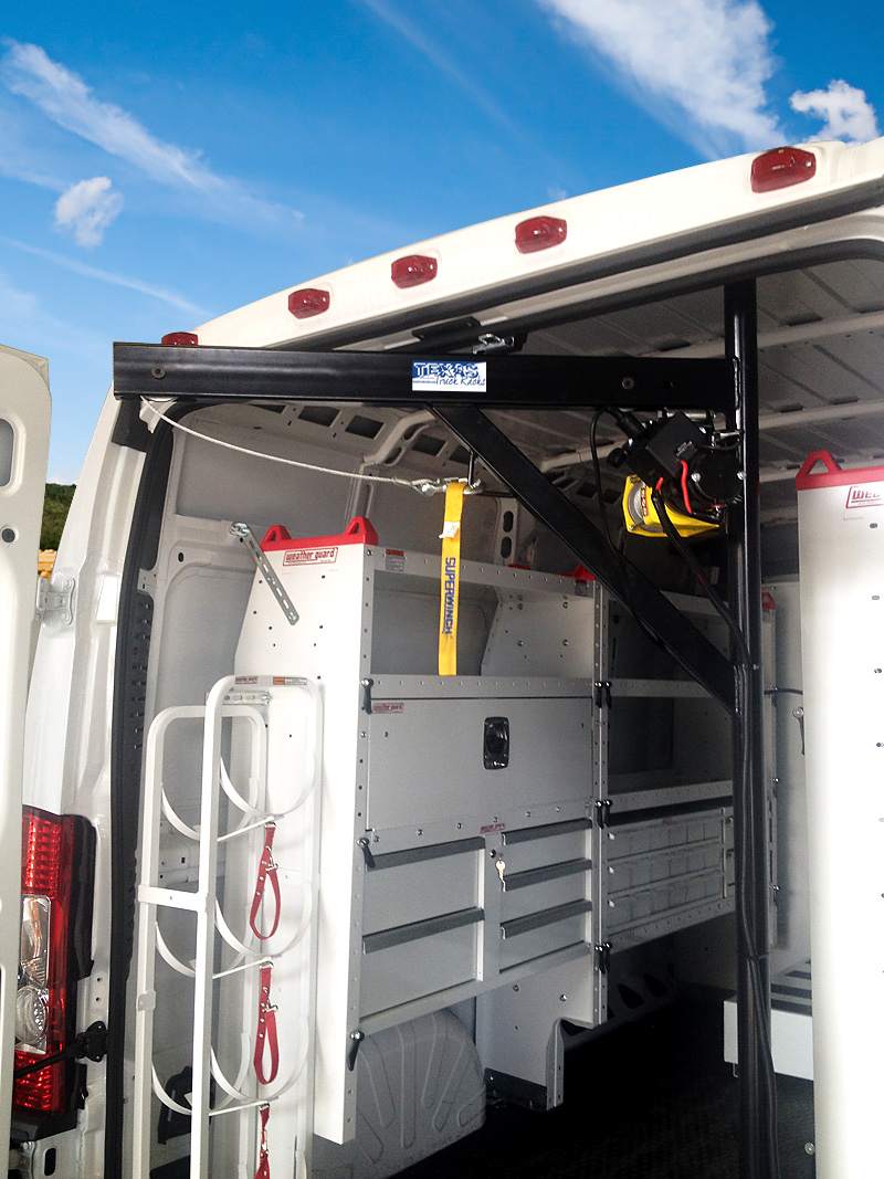 Van Hoist: KUV, Sprinter, Cargo Van | Texas Truck Racks